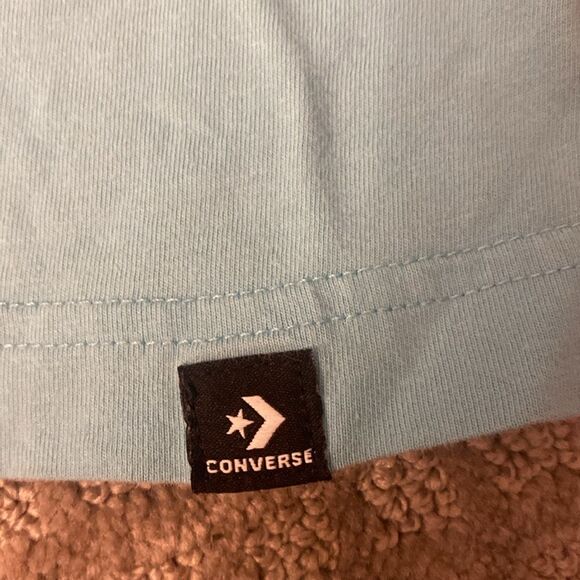 Converse Kids Blue Long Sleeve Shirt - Picture 2 of 4